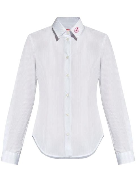 Diesel C-Gisel-P2 striped shirt - White - zdjęcie produktu nr 1