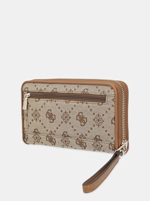 Guess portfel NEDA damski kolor beżowy SWJP96 54146 - zdjęcie produktu nr 2