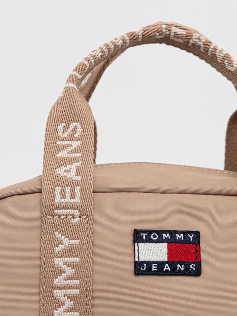 Tommy Jeans torebka kolor beżowy AW0AW17889