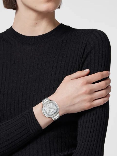 Versace zegarek damski kolor srebrny VEVCA0424