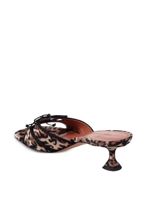 Amina Muaddi Eleonora slippers - Neutrals