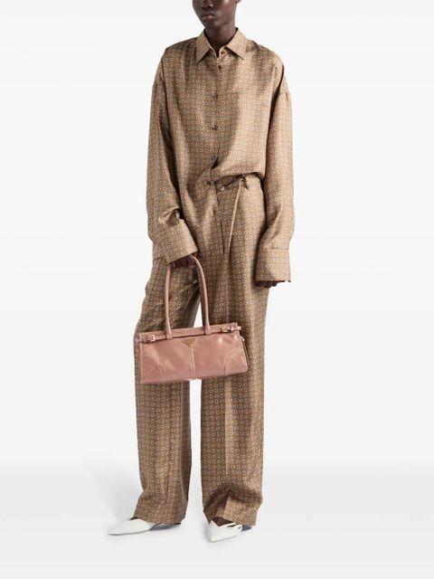 Prada medium Bonnie tote bag - Pink - zdjęcie produktu nr 2