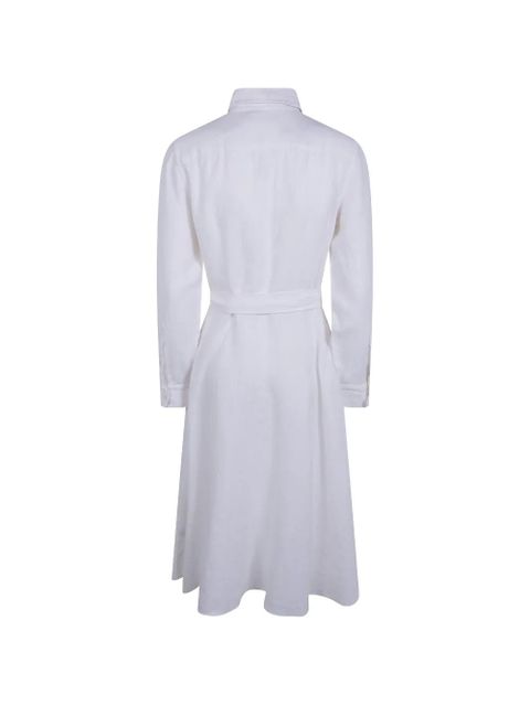 Lauren Ralph Lauren belted button-up dress - White - zdjęcie produktu nr 2