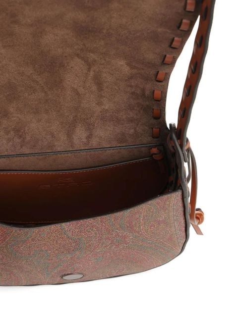 ETRO paisley-print cross body bag - Brown
