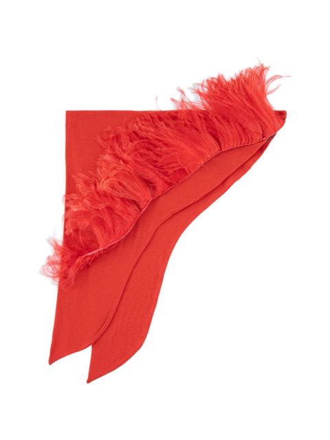 MANURÍ Sissy headscarf - Red - zdjęcie produktu nr 1