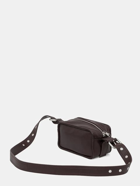 Patrizia Pepe torebka skórzana kolor brązowy 2B0153 L113 - zdjęcie produktu nr 2