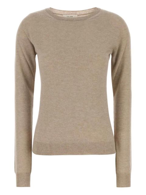 The Row Jazor long-sleeve knitted top - Neutrals - zdjęcie produktu nr 1