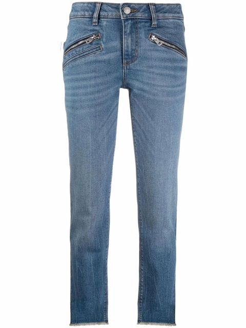 Zadig&Voltaire Ava slim-cut cropped jeans - Blue - zdjęcie produktu nr 1