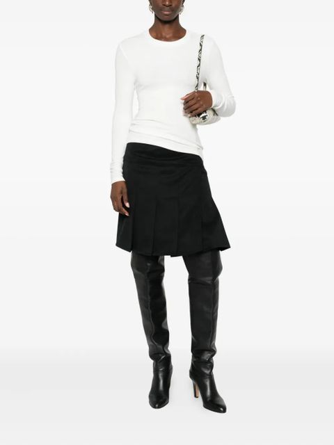 Eleh bow-embellished jumper - White