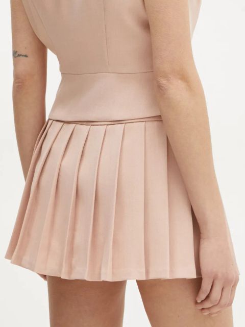 Guess spódnica MATEA kolor różowy mini rozkloszowana W5RD0O WGX02