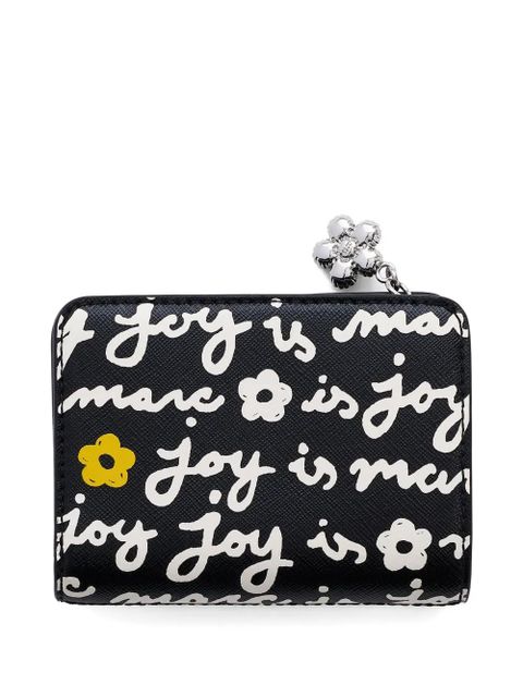 Marc Jacobs The Joy floral-print wallet - Black - zdjęcie produktu nr 2