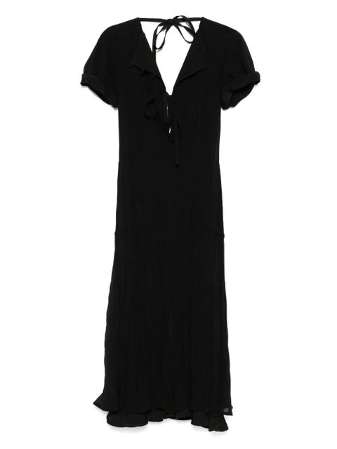 Jil Sander layered maxi dress - Black - zdjęcie produktu nr 1