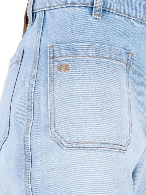 Victoria Beckham patch-pocket jeans - Blue