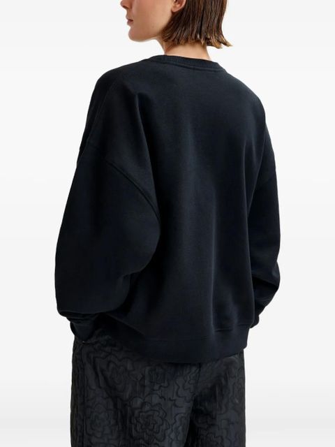 Essentiel Antwerp Ivening floral sweatshirt - Black - zdjęcie produktu nr 2