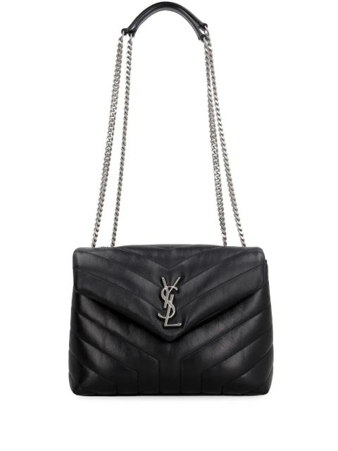 Saint Laurent small Loulou shoulder bag - Black - zdjęcie produktu nr 1