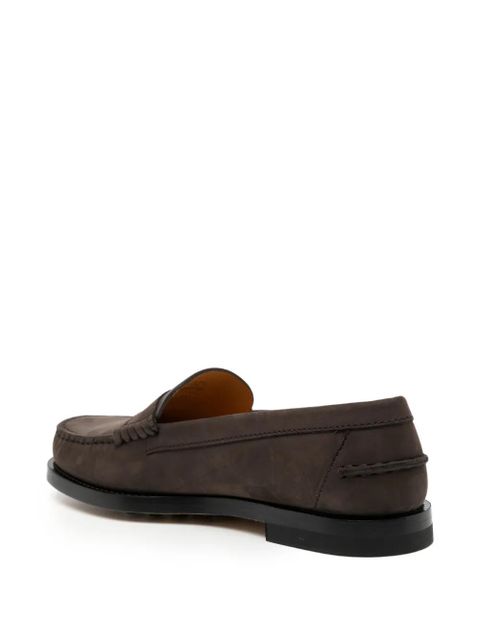 Tod's leather loafers - Brown