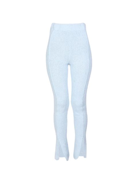 ROTATE BIRGER CHRISTENSEN Aliciana split trousers - Blue - zdjęcie produktu nr 1