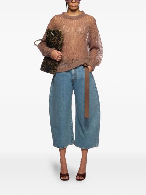 The Attico light safari knit sweater - Neutrals - zdjęcie produktu nr 2