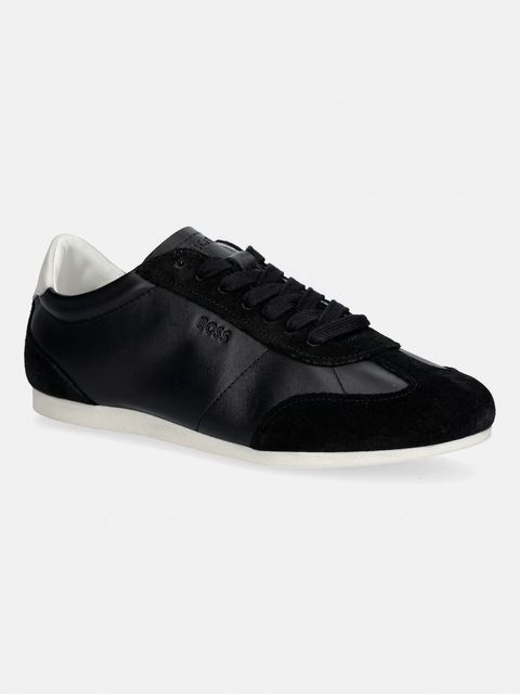 BOSS Solenne sneakersy damskie skórzane - zdjęcie produktu nr 1