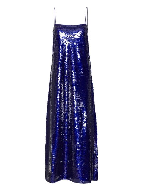 ROTATE BIRGER CHRISTENSEN embellishment maxi dress - Blue - zdjęcie produktu nr 1