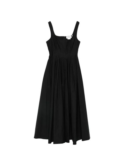 Sportmax square-neck maxi dress - Black - zdjęcie produktu nr 1