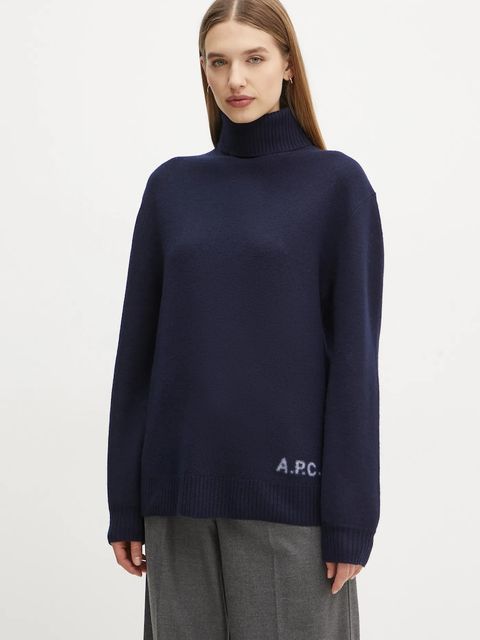 A.P.C. sweter wełniany pull walter