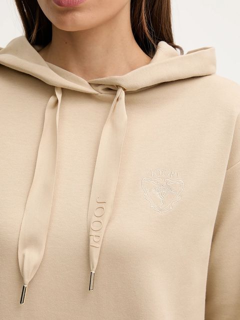 Joop! sukienka kolor beżowy mini prosta 30047772