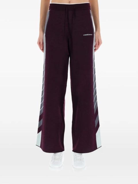 Casablanca Diagonal Tennis trousers - Red - zdjęcie produktu nr 1