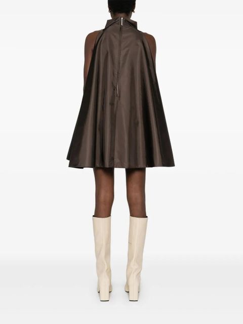 Marni trapeze mini dress - Brown