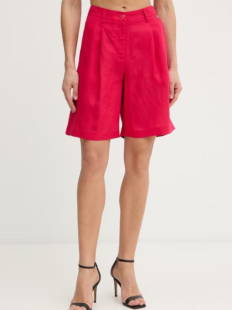 Twinset szorty damskie z lnem - zdjęcie produktu nr 2