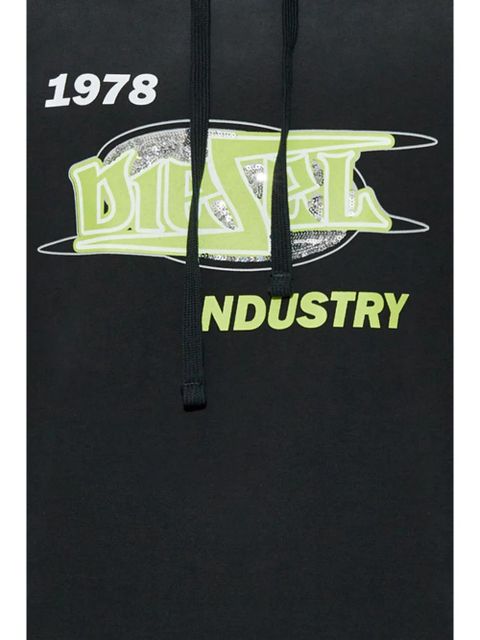 Diesel F-Buxt-Hood-P2 hoodie - Black