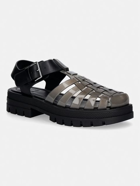 Tommy Jeans sandały z odkrytą piętą damskie TJW JELLY FISHERMAN SANDAL - zdjęcie produktu nr 1