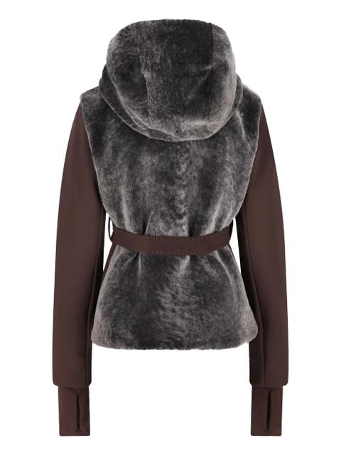 FENDI shearling padded jacket - Brown - zdjęcie produktu nr 2