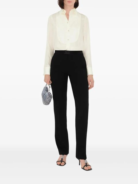 Burberry wool straight-leg trousers - Black - zdjęcie produktu nr 2