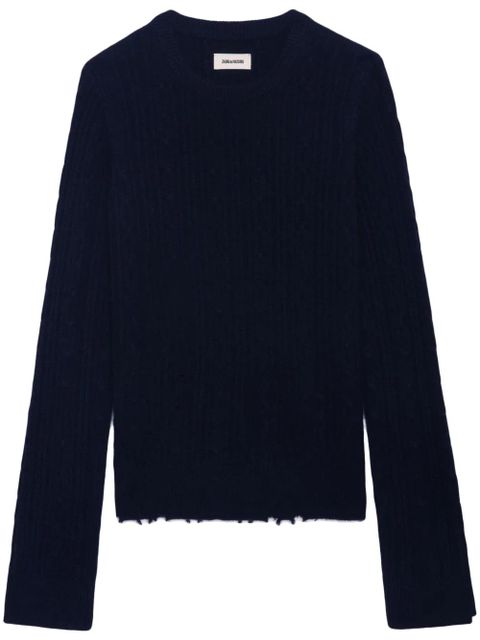 Zadig&Voltaire Jonasson sweater - Blue - zdjęcie produktu nr 1