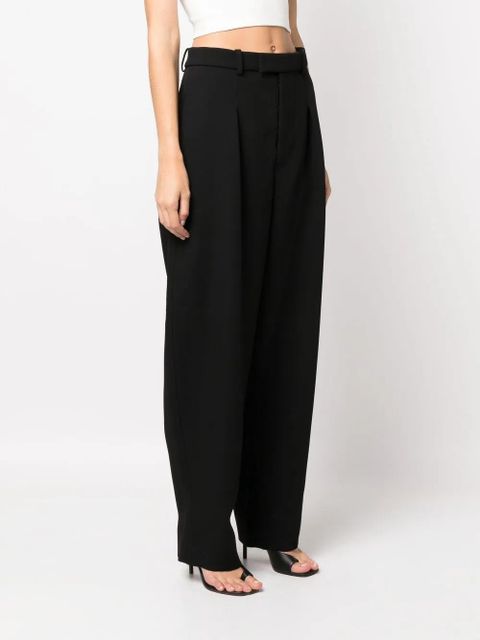 WARDROBE.NYC x Hailey Bieber high waist trousers - Black