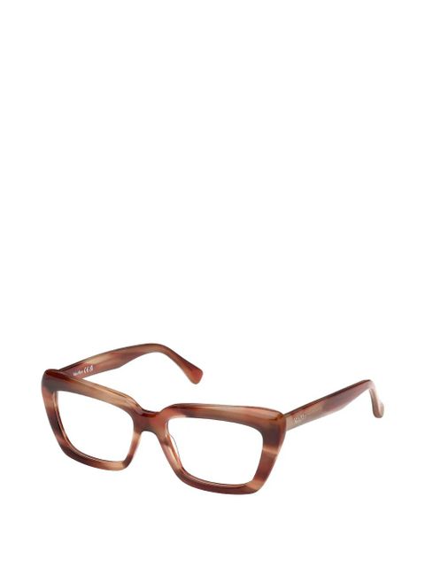 Max Mara Eyewear cat-eye-shape glasses - Red - zdjęcie produktu nr 2