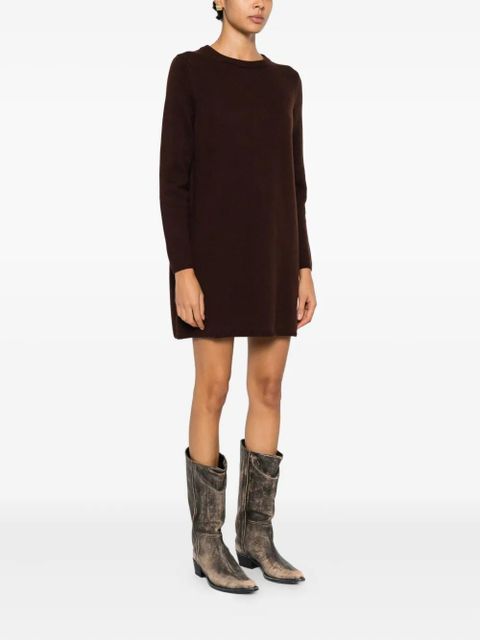Ba&Sh Atess round-neck mini dress - Brown