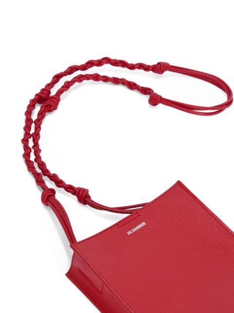 Jil Sander small Tangle knotted-strap cross body bag - Red - zdjęcie produktu nr 2