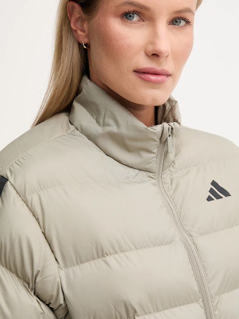 adidas kurtka Essentials Climawarm kolor zielony przejściowa JX7809