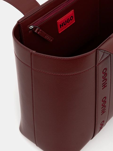 HUGO torebka kolor czerwony 50547491