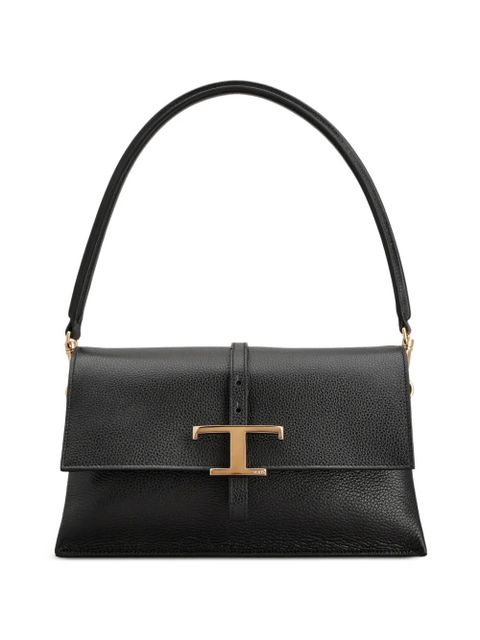 Tod's T-logo shoulder bag - Black - zdjęcie produktu nr 1