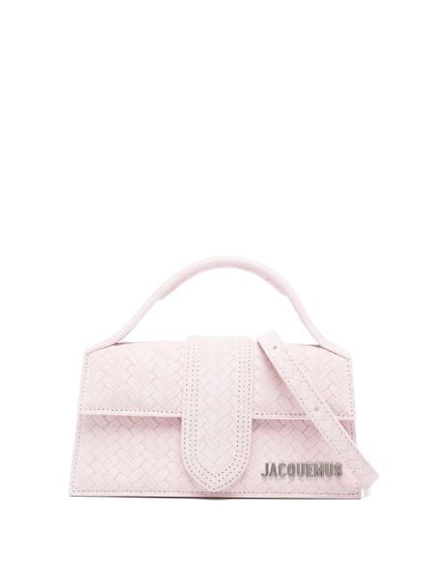 Jacquemus Le Bambino woven mini tote bag - Pink - zdjęcie produktu nr 1