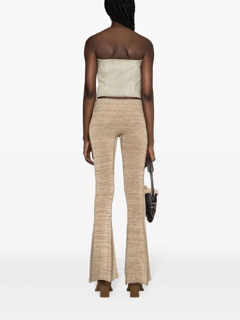 Diesel De-Ville denim bandeau top - Green - zdjęcie produktu nr 2