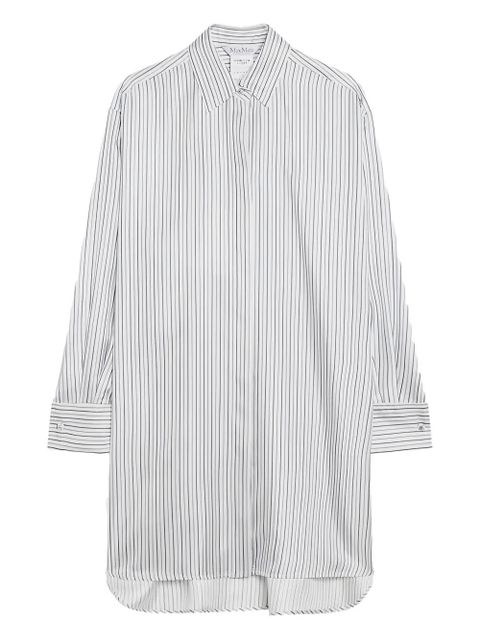 Max Mara long-sleeve striped shirt - White - zdjęcie produktu nr 1