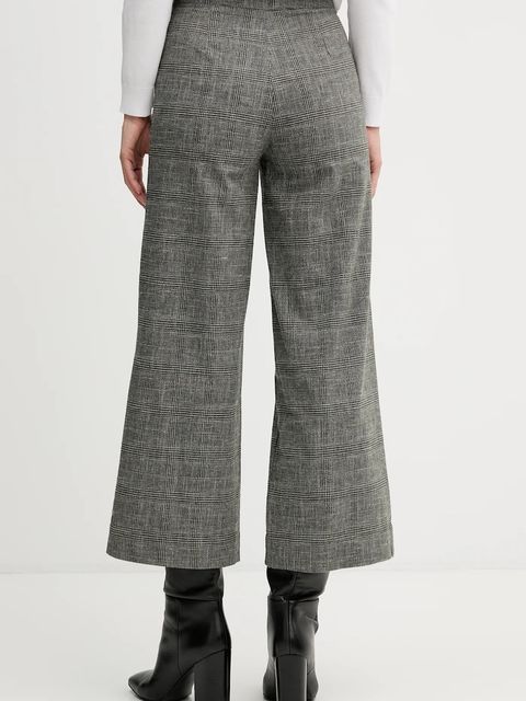 United Colors of Benetton spodnie z domieszką lnu