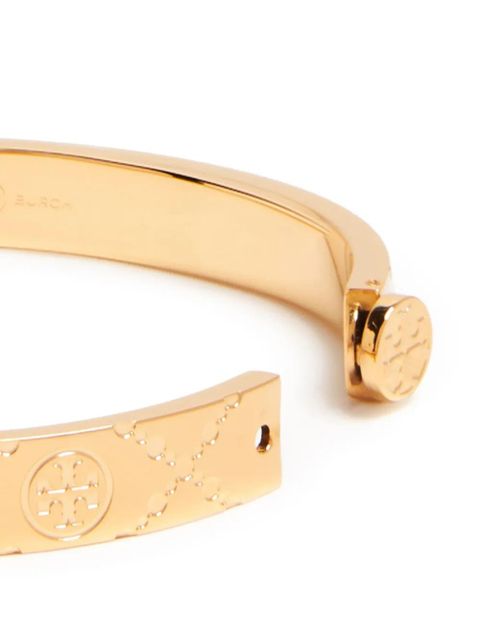 Tory Burch T Monogram hinge bracelet - Gold - zdjęcie produktu nr 2