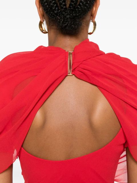 Jacquemus La robe Castagna mini dress - Red - zdjęcie produktu nr 2