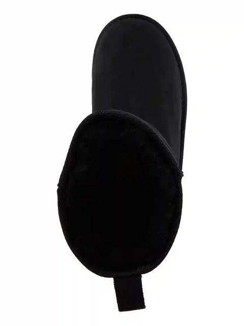 Emu Australia śniegowce zamszowe Stinger Lo Flatform kolor czarny W13190