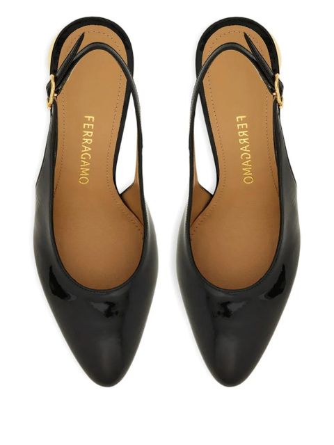 Ferragamo 55mm spherical-heel pumps - Black